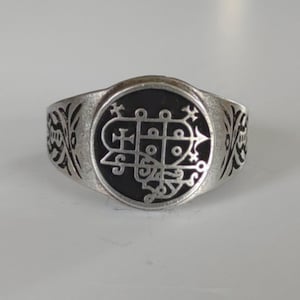 Duke Berith Goetia Ring-Solomon Key Satan Satanist Seal