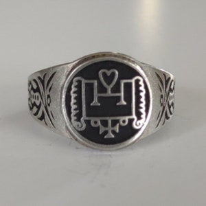 Duke Vapula Goetia Ring Lesser Key of Solomon Demon