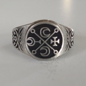 Marquis Decarabia Goetia Ring-Lemegeton Seals