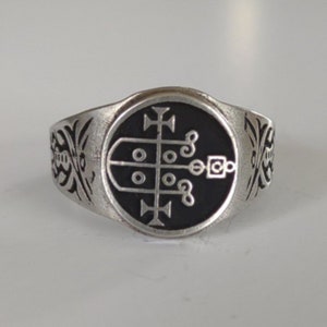 Prince Gaap Ars Goetia Ring Lesser Key of Solomon Demon Sigils