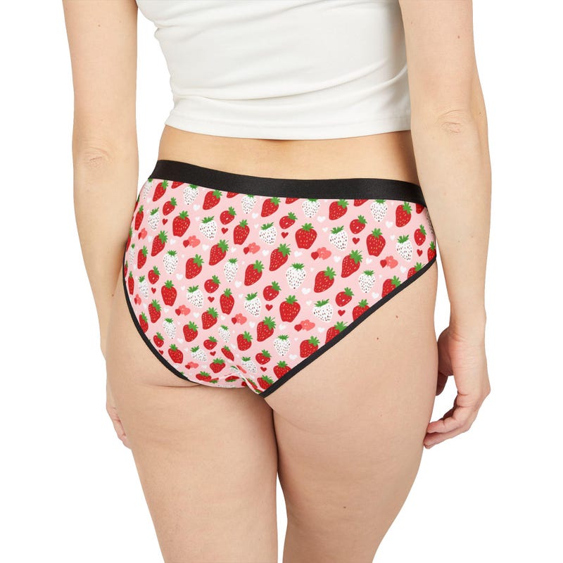 Womens And Mens Boxer StrawBerry Printed main image 1