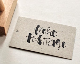 Stempel: Frohe Festtage