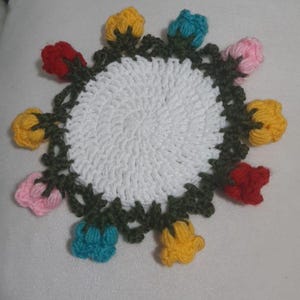 HAAKPATROON - haakpatroon voor bloempotten, onderzetters voor boeketten, onderzetters voor planten, PDF-download