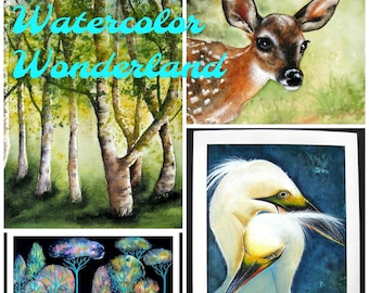 Aquarelle Wonderland Cours en ligne