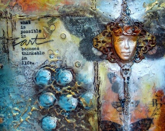 Art Journaling and Beyond Mixed Media Self-Paced Online Workshop