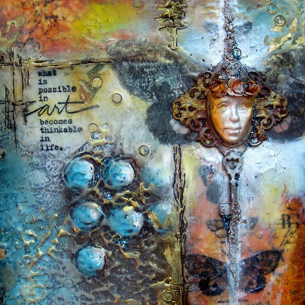 Art Journaling and Beyond Mixed Media Self-Paced Online Workshop