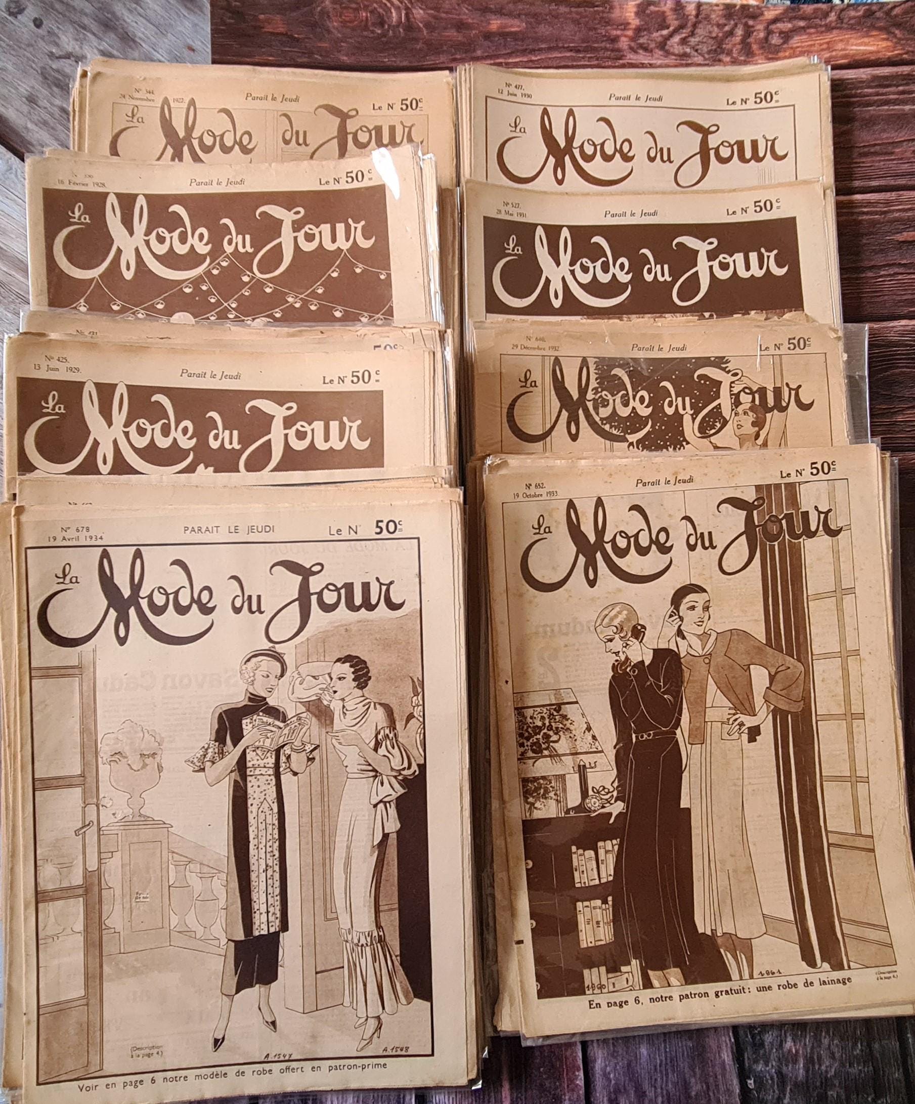 Vintage La Mode Magazine - Etsy