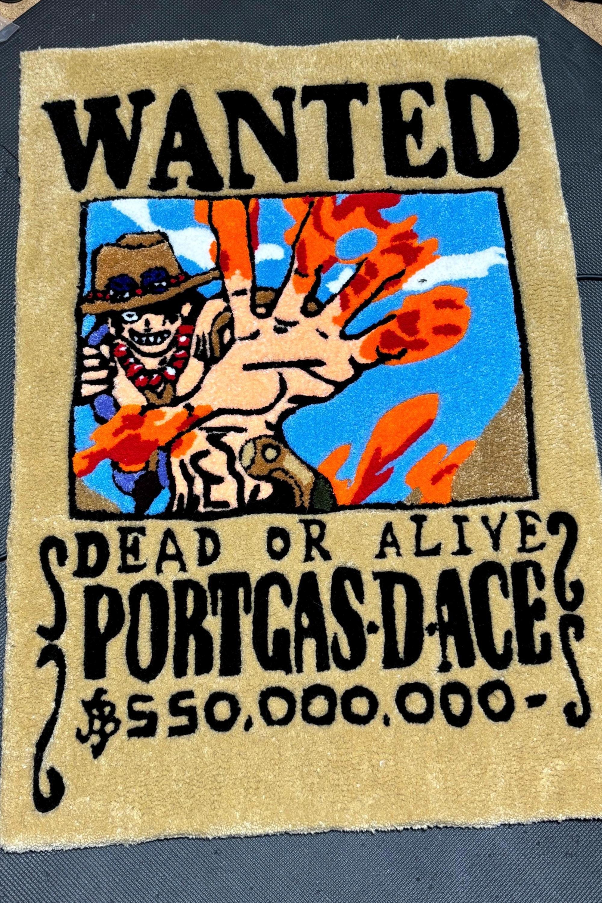 3ft Ace Wanted Poster (one Piece) - Etsy