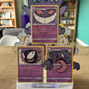 Cartes Pokémon ShadowBox, Fantominus, Spectrum, Ectoplasma