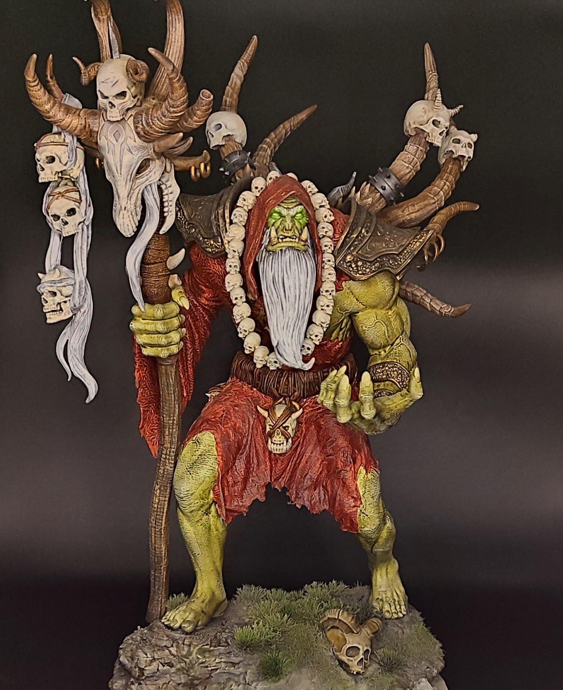 Gul'dan World of Warcraft 3d Printed Figure - Etsy