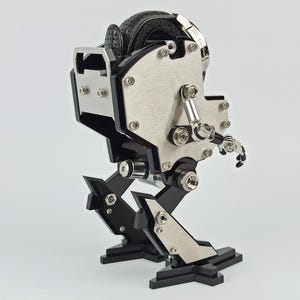 Handmade Unique Robot Watch Stand, Functional Art for Watch Collectors, Desk Organizer Gift