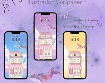 BTS Magic Shop Phone Wallpaper | ARMY Aesthetic (Digital Download)