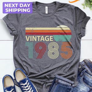 1985 Vintage Shirt, 1985 Birthday Sunset Shirt, 40th Birthday Gift, 40th Birthday Gift Shirt, 1985 Vintage Tee, 1985 Retro Shirt