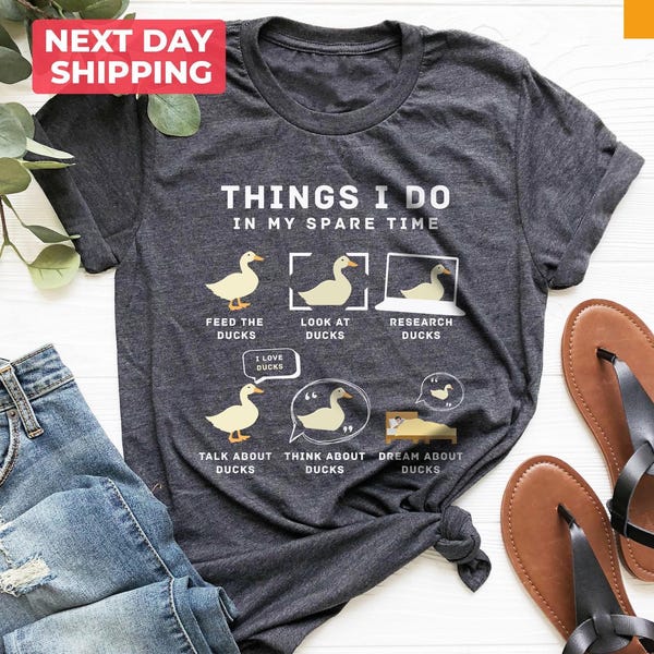 Ducks Shirt, Duck Lover Gift Shirt, Duck Lover Shirt, Funny Duck Shirt, Farm Lover Shirt, Gift For Mom, Ducks Tshirt