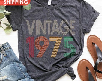 Vintage 1975 Birthday Shirt, 510th Birthday Gift