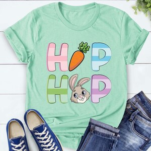 Hip Hop Easter Easter Bunny Shirt, Easter, Easter Bunny Shirt, Easter Day Shirt, Kids Easter Shirt, Easter Bunny Shirt, Cute Easter Shirt