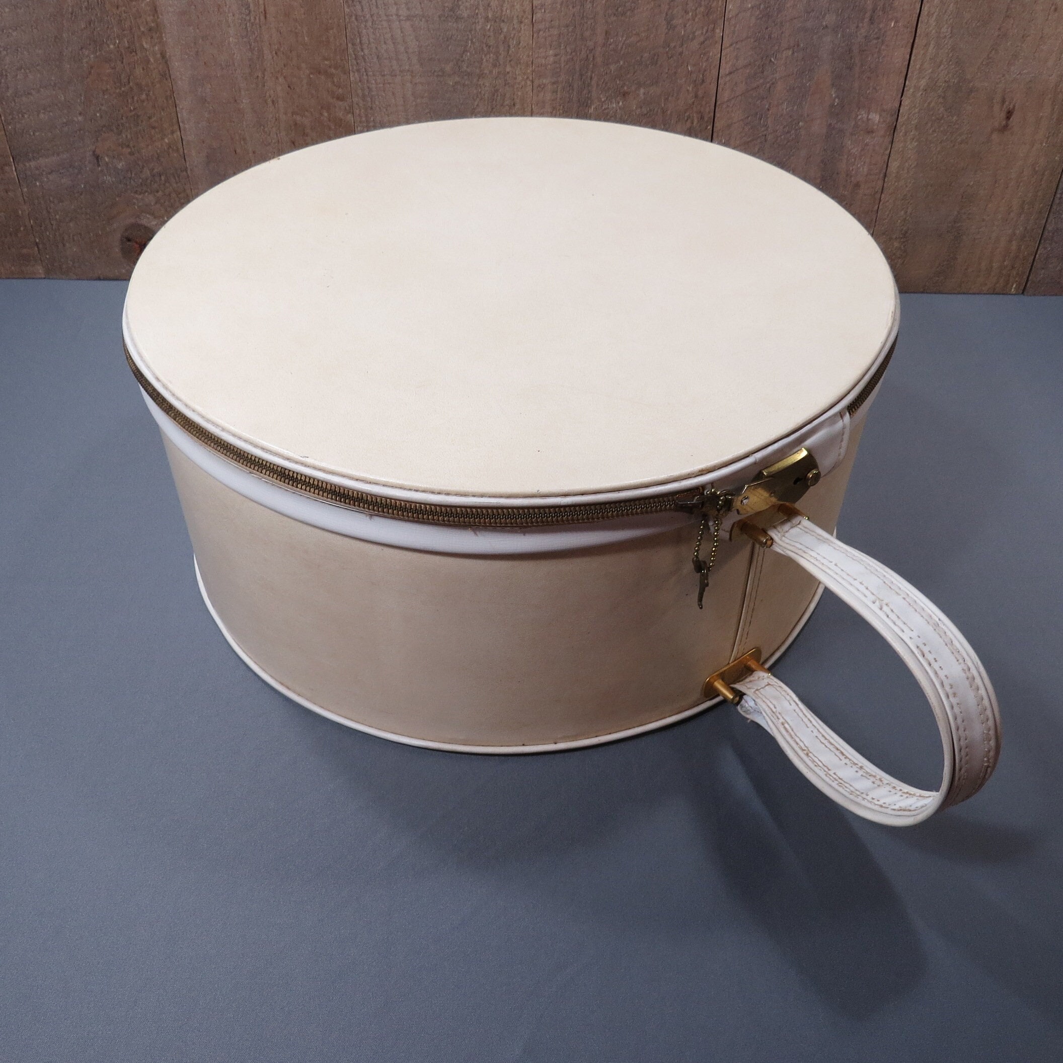 Edwardian Ply Hatbox With Original Luggage Labels – A G Hendy & Co