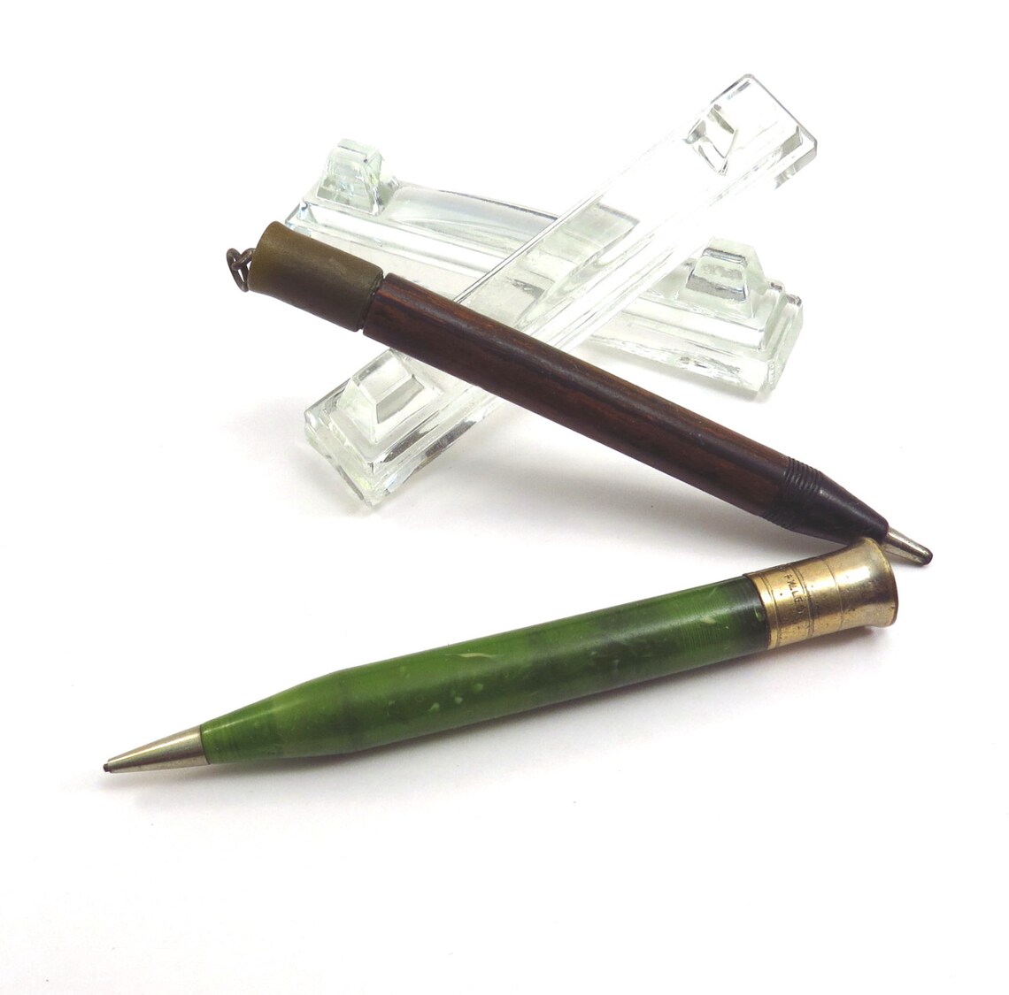 Pair Antique Mechanical Pencil Vintage 1910s 1920s Eagle Etsy