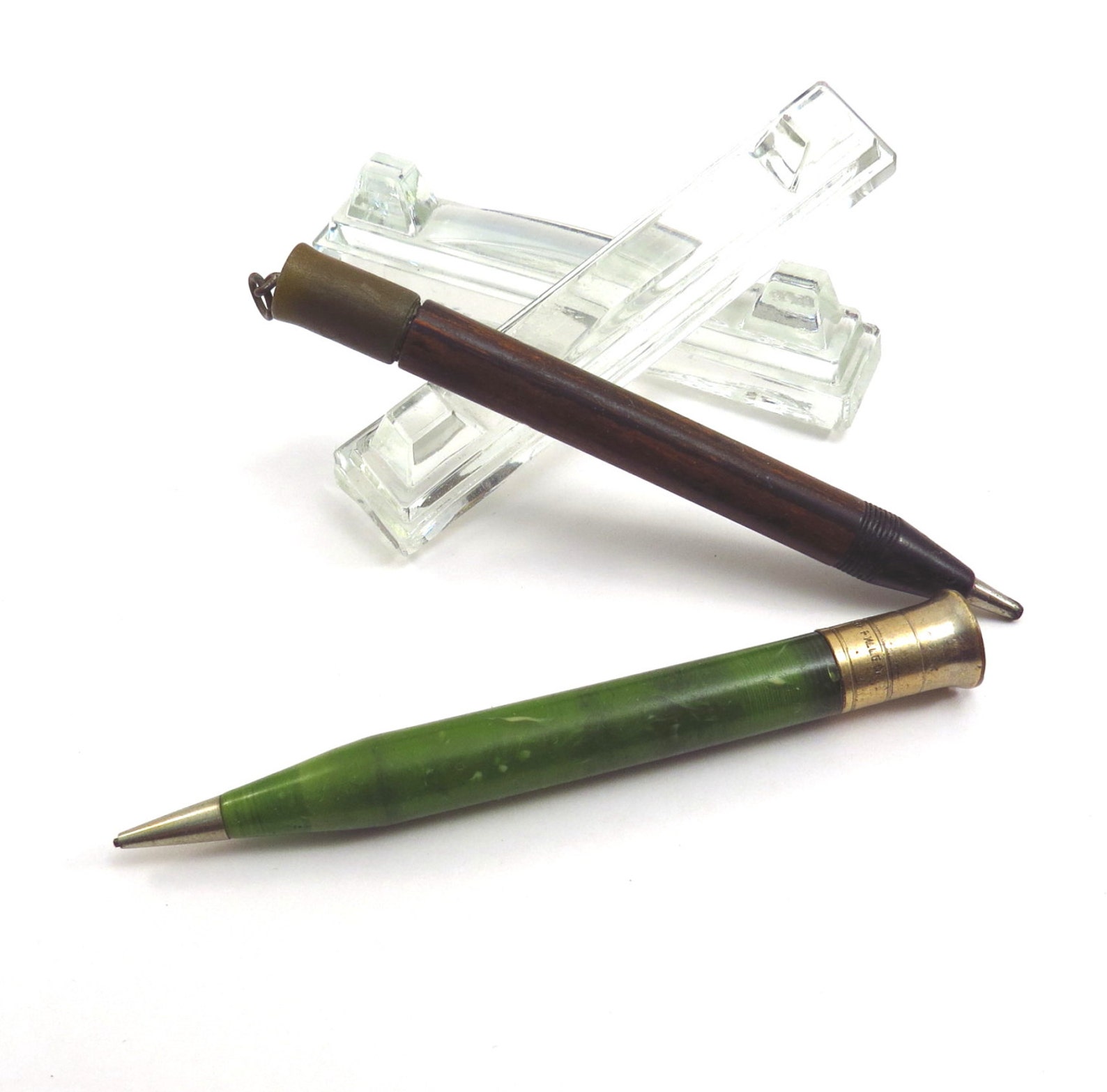 Pair Antique Mechanical Pencil Vintage 1910s 1920s Eagle Etsy