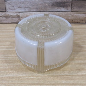 Vintage Midcentury Frosted Glass Ceiling Light Globe, Replacement Shade