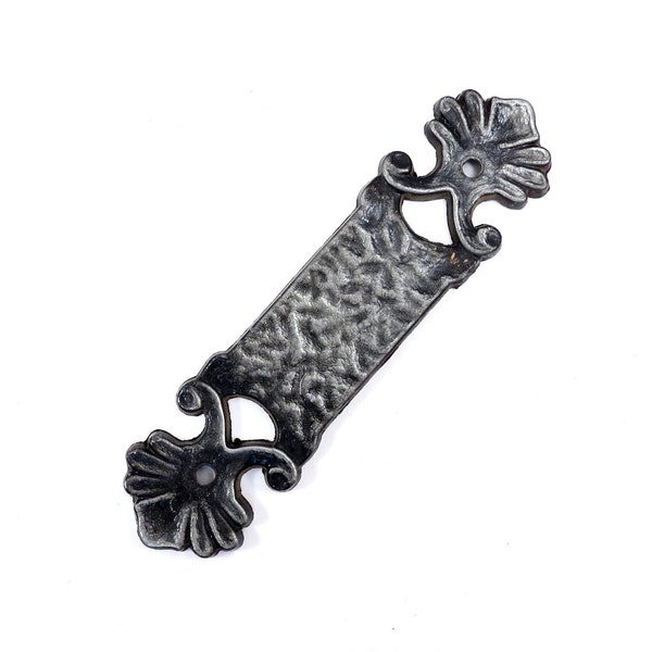 Amerock Drawer Pull Back Plate Medieval Decor Vintage 1970s Cabinet Cupboard Decor Industrial Salvage Carriage House