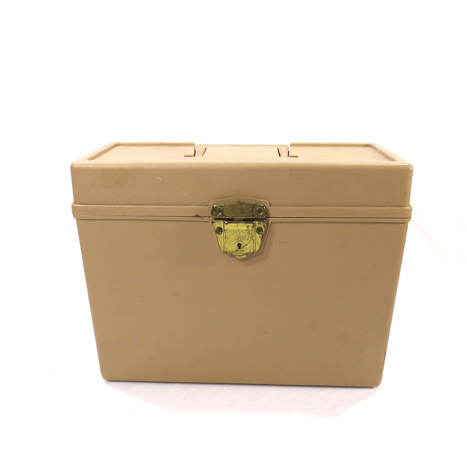 Plastic Portafile Lockable Storage Box Vintage 1960s 1970s Etsy