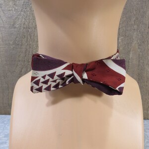 Adjustable Sherman Bows Self Tie Bow Tie Vintage 1940s 1950s Gentleman's Bowtie Mens Tie