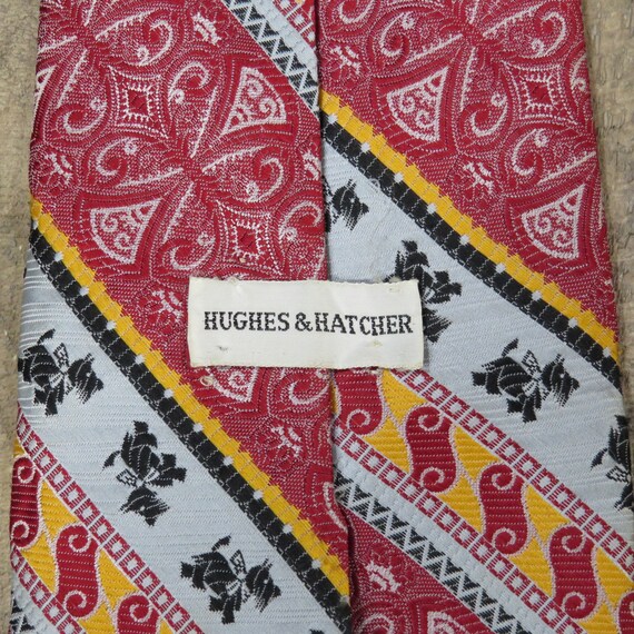 Kitschy Scottie Dog Hughes & Hatcher Tie 1970s Di… - image 5