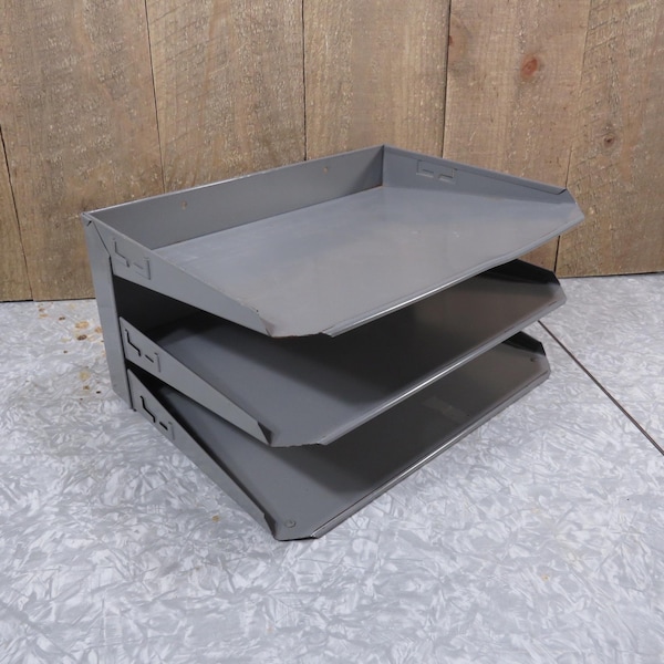 Work Tray 3 Stack 3 Tier Document Tray - Etsy