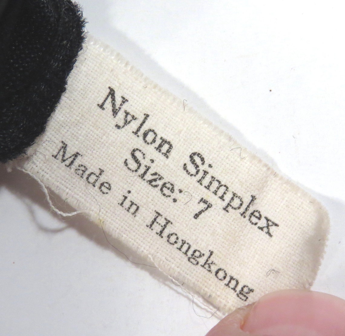 Black Beaded Evening Gloves Vintage 1950s Mad Men Formal Nylon Etsy