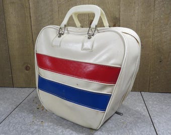 Vintage Bowling Bag Rocking Blue Retro 1960's Betty Brunswick - Etsy