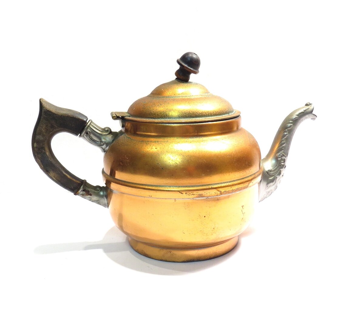 Rochester Genie Copper Coffee Pot / Teapot Vintage early 1900s Etsy