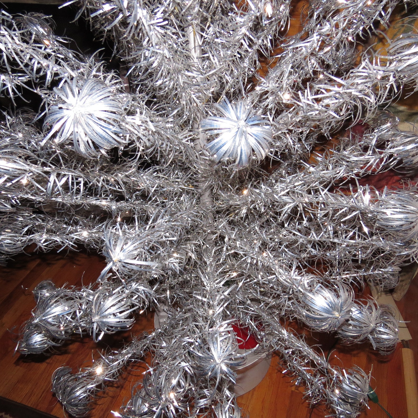 7 Ft The Sparkler Aluminum Christmas Tree with Color Wheel Etsy