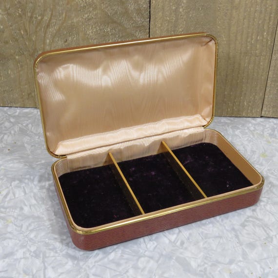Vintage Farrington Jewelry Case, Midcentury Dresser Drawer Jewelry Storage
