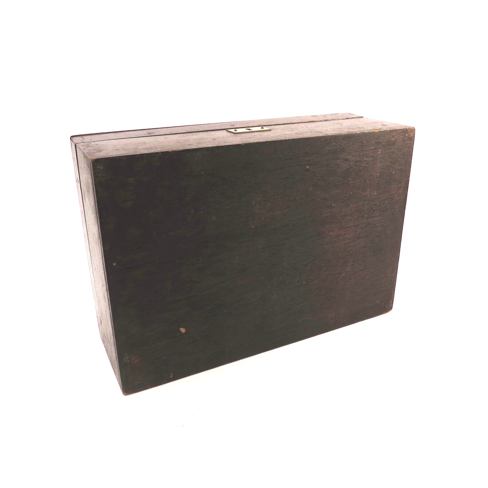 Vintage Humidor Metal Lined Wood Box Etsy