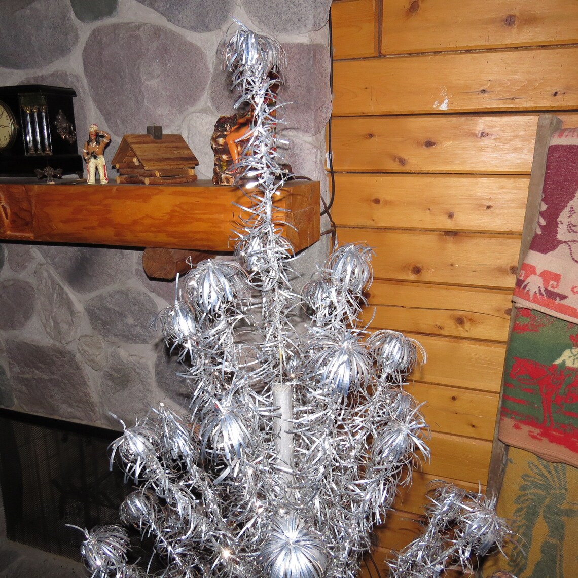 7 Ft The Sparkler Aluminum Christmas Tree with Color Wheel Etsy