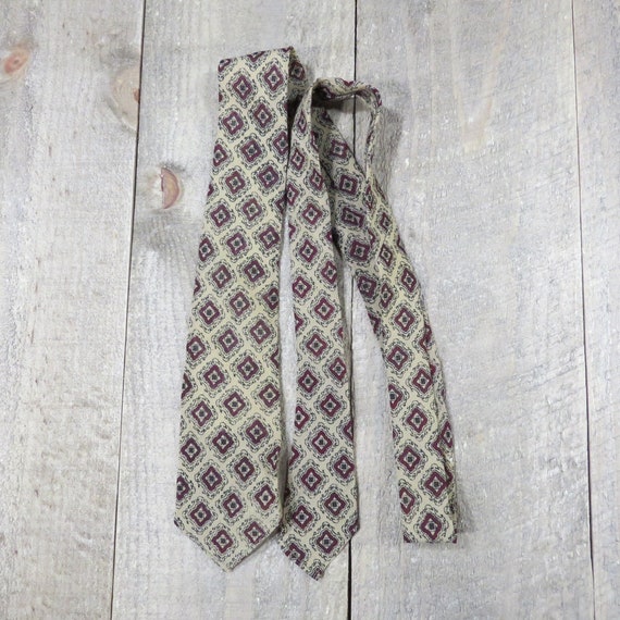 Vintage Pendleton Woolen Tie  / Mens Vintage Fash… - image 3