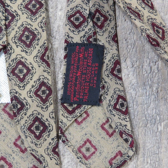 Vintage Pendleton Woolen Tie  / Mens Vintage Fash… - image 5