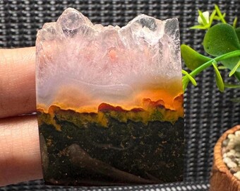 Plume Moss White Chrysocolla With Dendritic Copper In Crystal Amethys Duzy