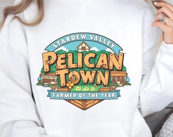 Unisex Stardew Valley Shirt, College Style Stardew Valley, Stardew Valley Gift, Stardew