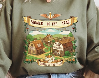 Unisex Stardew Valley Shirt, College Style Stardew Valley, Stardew Valley Gift, Stardew