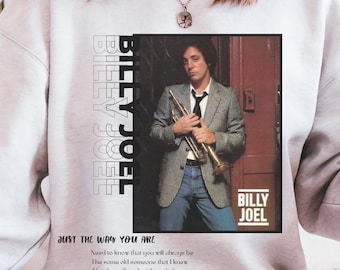 Vintage Billy Joel Concert Crewneck Unisex Shirt, Vintage 80s Piano Man Glass Houses Billy Joel Fan Gifts Unisex shirt, Bill Joel Sweat