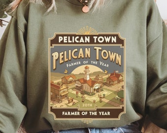 Unisex Stardew Valley Shirt, College Style Stardew Valley, Stardew Valley Gift, Stardew