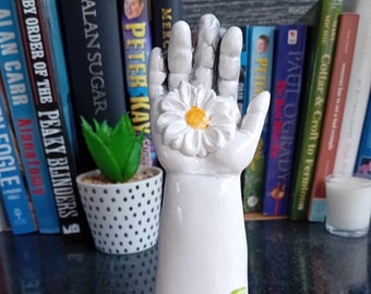 Ceramic doll ARM RING HOLDER