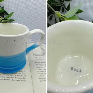 MADE TO ORDER short Tankard  Ceramic handmade mug
