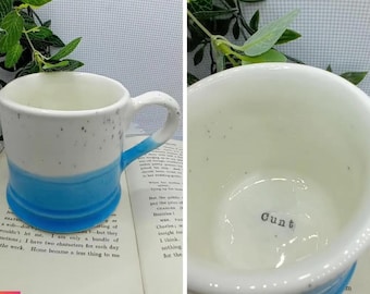 MADE TO ORDER short Tankard  Ceramic handmade mug