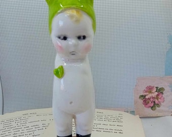 Bunny Doll ornament kewpie