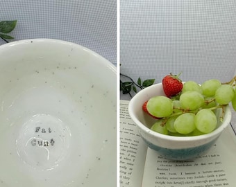 small Handmade bowl fat c*nt