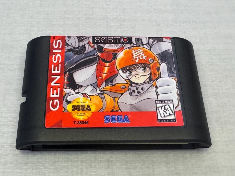 M.U.S.H.A. - Sega Genesis / Megadrive - Reproduction Game