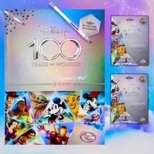 クリスタルアート ディズニー - D100 クリスタルアート ステッカー